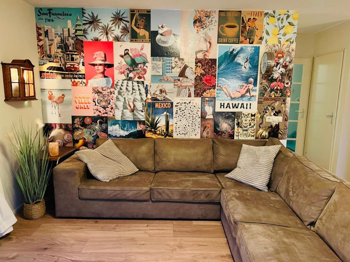 Supergezellig Vakantiehuis Met Hele Grote Tuin Bij Nijmegen Ewijk Luaran gambar